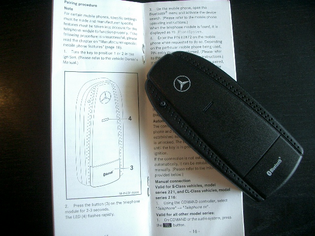 Mercedes hfp manual